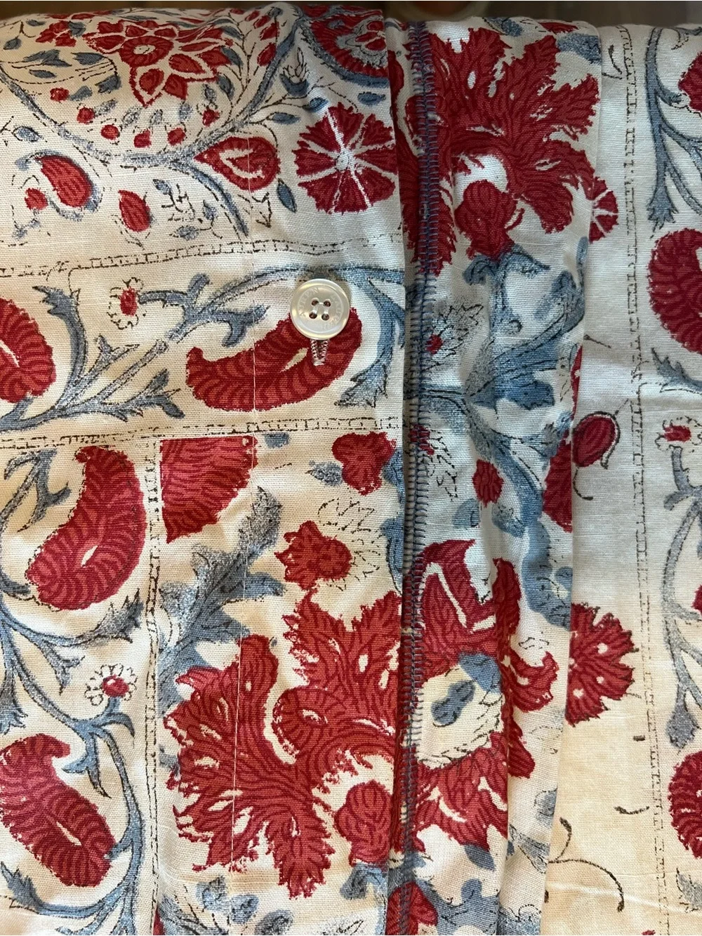 Vintage Ralph Lauren Kelsey Paisley King Size Duvet Cover